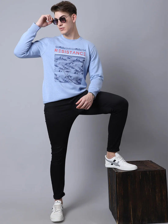 Rodamo Blue Neck Sweatshirts-800730101-L