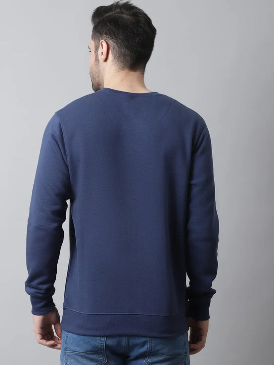 Rodamo Blue Neck Sweatshirts-800790101-L