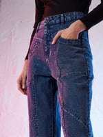 Women Blue Denim Relax Fit Cropped Jeans