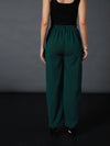 Women Emerald Side Tape Straight Pants