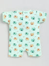 Nottie Planet Romper-Green-R-35 GREEN 0-3 M