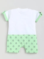 Nottie Planet Romper-Green-R-31 GREEN 0-3 M