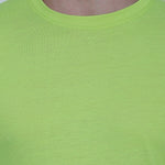 Fidato Green Men's Full Sleeves Round Neck T-shirt