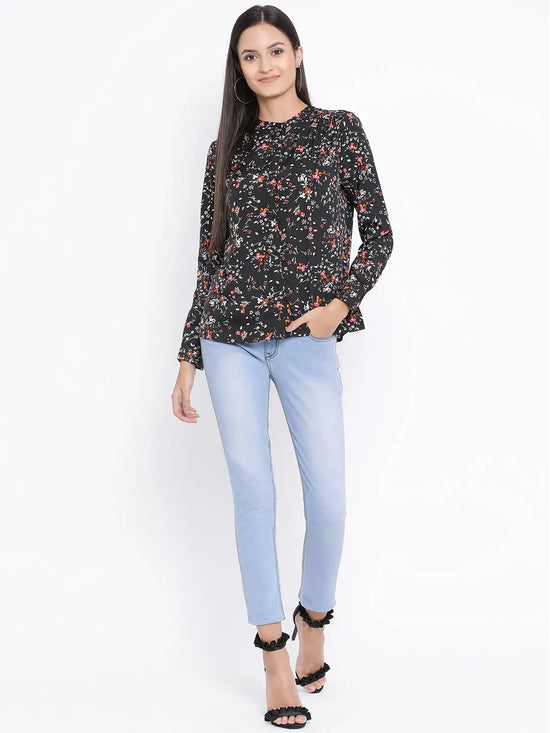 Floral Carl Chic Women’s Shirt