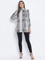 Serpentine Mora Print Women Tunic