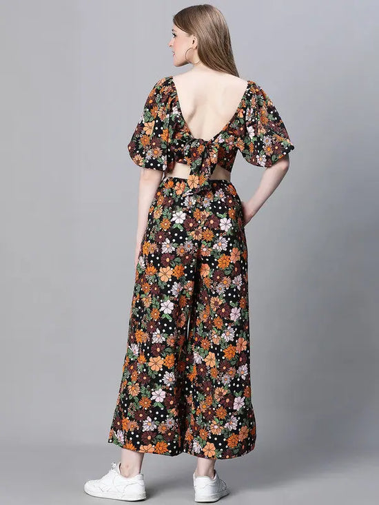 Women Printed Multicolor Jumpsuits & Sets