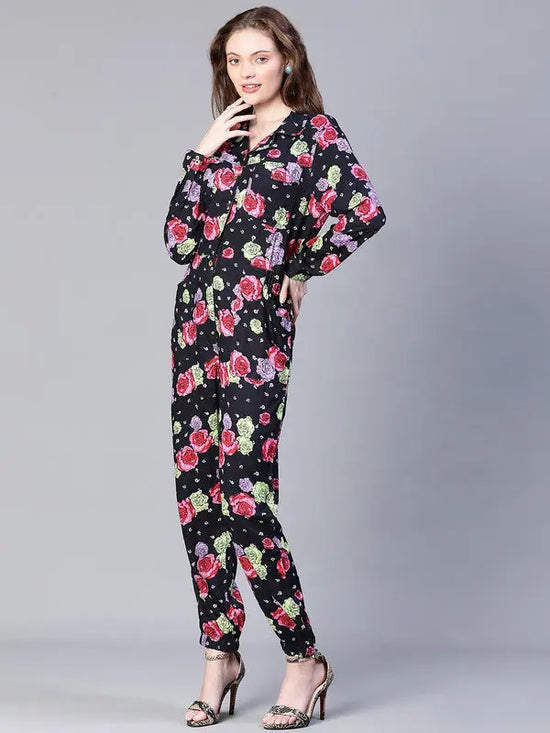 Women Printed Multicolor Jumpsuits & Sets