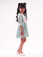 Lil Drama's Barbie Blue Shimmer Ballerina Dress for Tween Girls