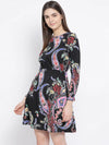 Paisley Infuse Highlight Women’s Dress