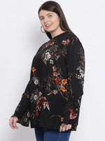 Floral Jewel Quo Plus Size Women Top