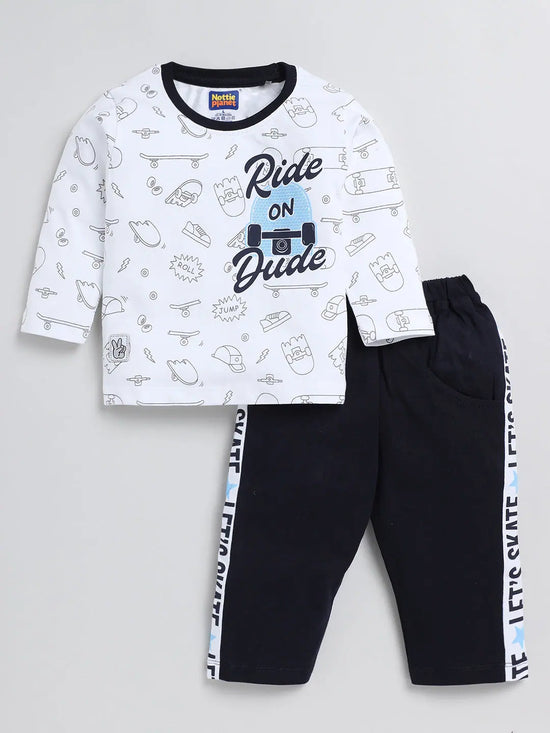 Nottie Planet Fancy Boys Set - White