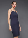 Meet You At The Park Bodycon Dress Navy Blue