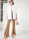 Women White Poplin Oversize Shirt