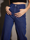 Women Blue Straight Fit Jeans