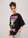 Women Black Don'T Let Their Energy Oversized T-Shirt