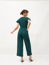 Women Embellished Standard Green Jumpsuits & Sets