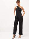 Women Embellished Standard Black Jumpsuits & Sets