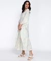 Women Long Kaftan Cotton Flex Dress