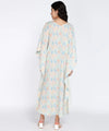 Women Long Kaftan Cotton Flex Dress