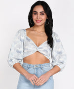 Women Fashion Forward Crop Top Cotton Flex