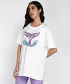 Whimsical Oversized Cotton Jersey Women's T-Shirt