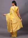 Sareemall Yellow Woven Women Saree-VMIKA1003