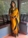 Sareemall Yellow Woven Women Saree-SITA1006