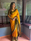 Sareemall Yellow Woven Women Saree-SITA1006