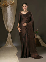 Sareemall Black Woven Women Saree-SOHNA2004