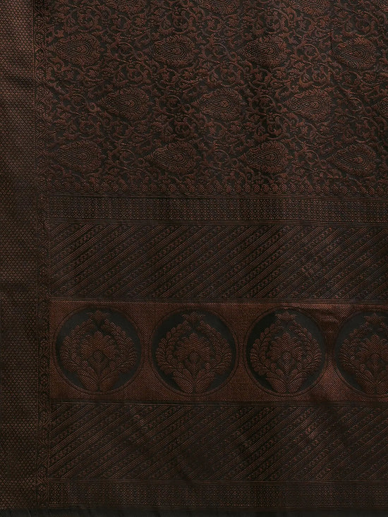 Sareemall Black Woven Women Saree-SOHNA2004