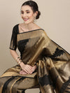 Sareemall Black Woven Women Saree-HNDS746B