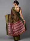 Sareemall Olive Printed Women Saree