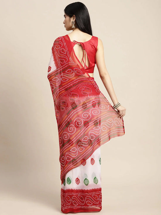 Sareemall White Solid Women Saree-FF0PVPR4101