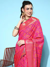 Sareemall Pink Woven Women Saree-2MNSV807