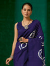 Sareemall Purple Solid Women Saree