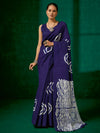 Sareemall Purple Solid Women Saree