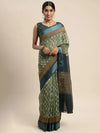 Sareemall Olive Solid Women Saree