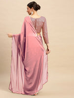 Sareemall Mauve Sequins Women Saree