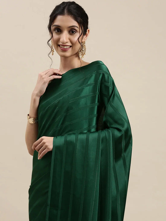 Sareemall Green Solid Women Saree-6STRP7103