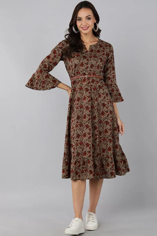 Ahika Cotton Printed Dresses-VD1195_XS