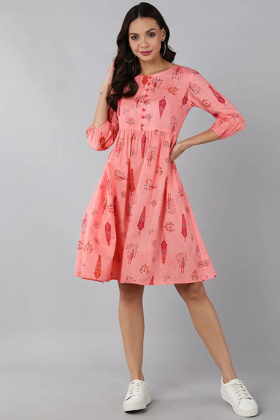 Ahika Cotton Printed Dresses-VD1189_XS