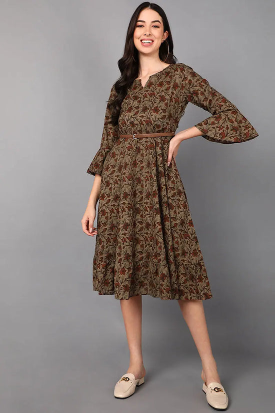 Ahika Cotton Printed Dresses-VD1195A_XS