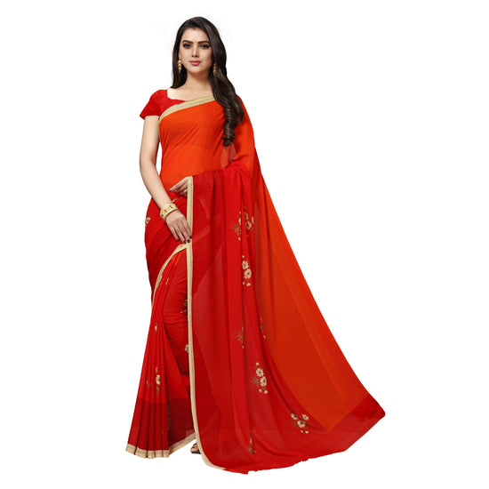 Vaamsi Chiffon No Type Regular Saree-PC1078