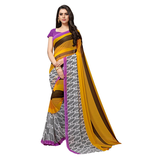 Vaamsi Chiffon No Type Regular Saree-PC1080