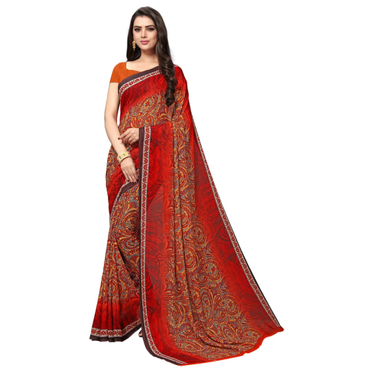 Vaamsi Chiffon No Type Regular Saree-PC1087