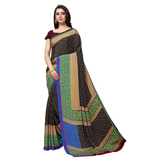 Vaamsi Chiffon No Type Regular Saree-PC1081