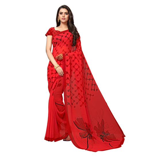 Vaamsi Chiffon No Type Regular Saree-PC1094