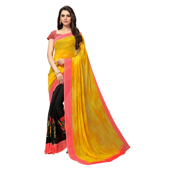 Vaamsi Chiffon No Type Regular Saree-PC1088