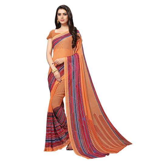 Vaamsi Chiffon No Type Regular Saree-PC1096