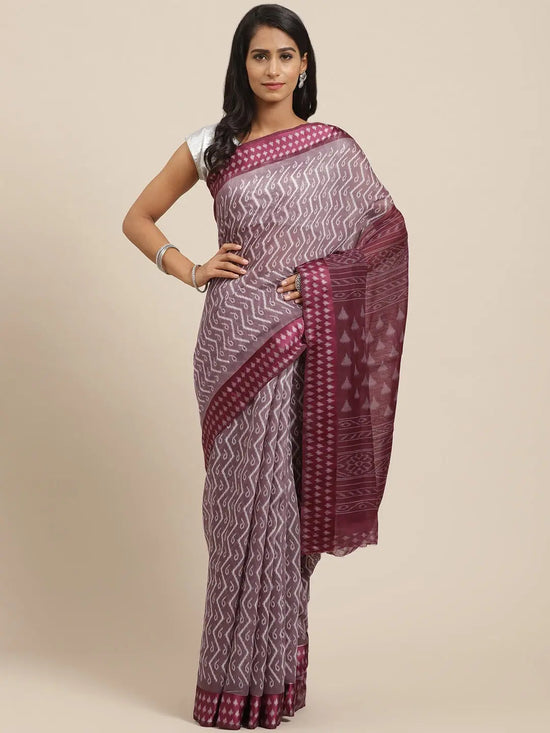 Vaamsi Cotton Blend No Type Regular Saree-VSAR1300